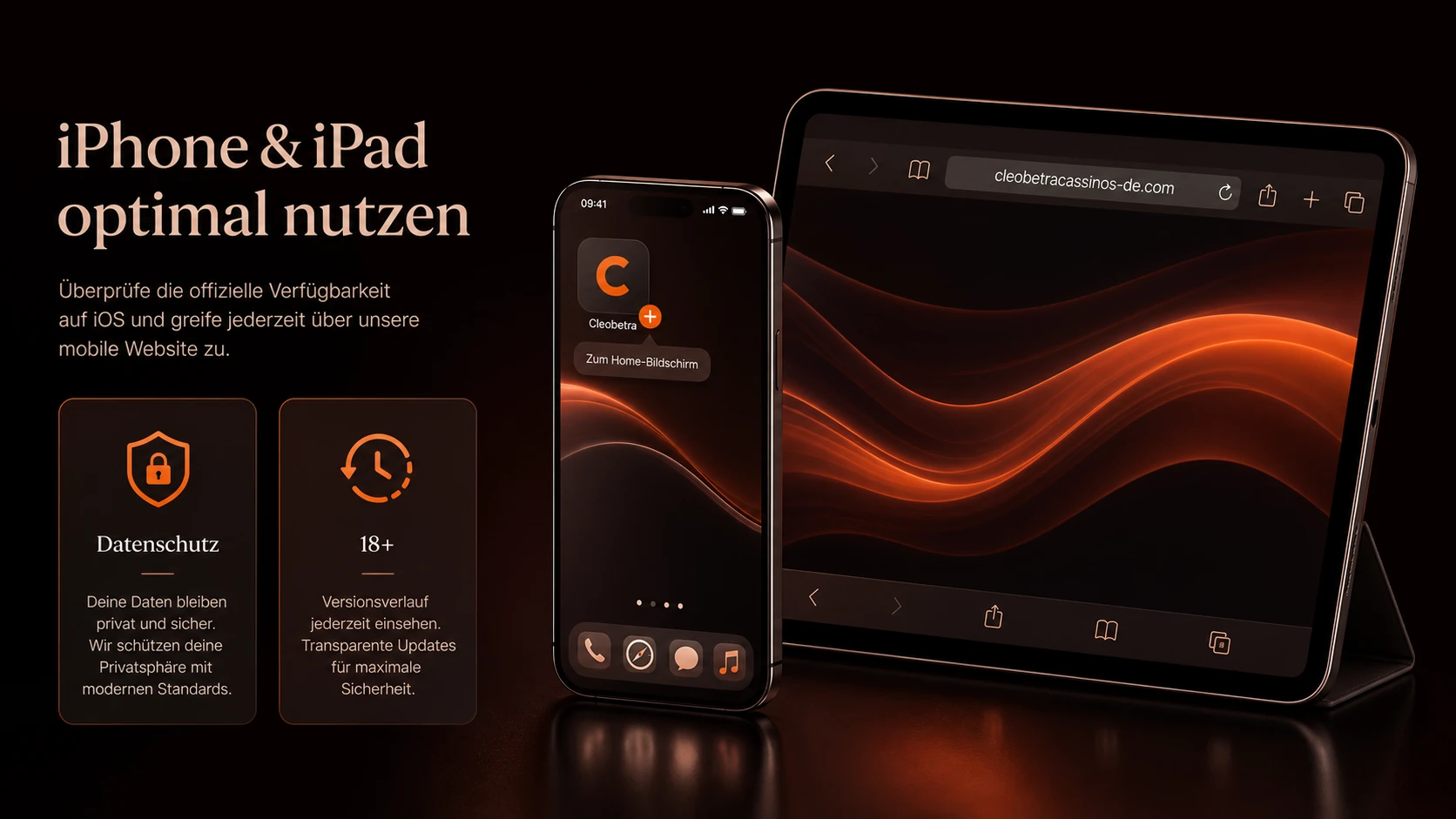 Nutzung auf iPhone und iPad