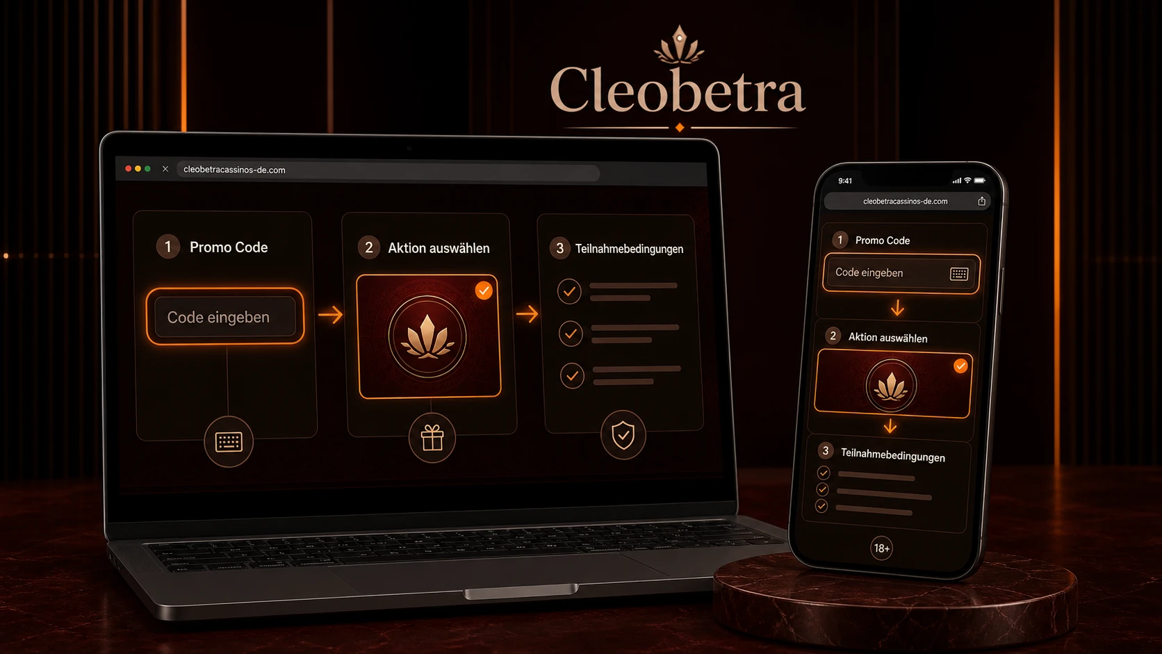 Cleobetra Casino Promo Code korrekt verwenden