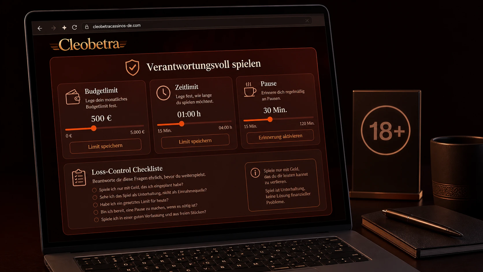 Cleobetra Spielen mit Verantwortung